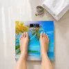 Brock BS 001 digitaalne vannitoakaal karastatud klaasist platvormiga, 180 kg kandevõime, 100 g täpsus, sammulülitus, 2xAAA patareid kaasas