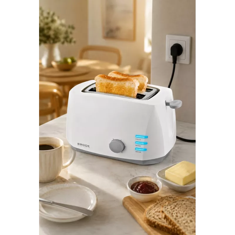 Brock BT 1002 WH röstsaiaküpsetaja 800W, valge