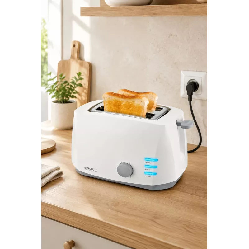 Brock BT 1002 WH röstsaiaküpsetaja 800W, valge
