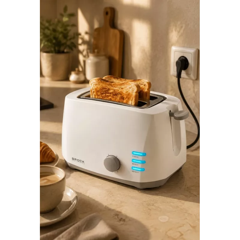 Brock BT 1002 WH röstsaiaküpsetaja 800W, valge