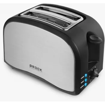 Brock BT 1003 SS röstija 800W, must/roostevaba teras