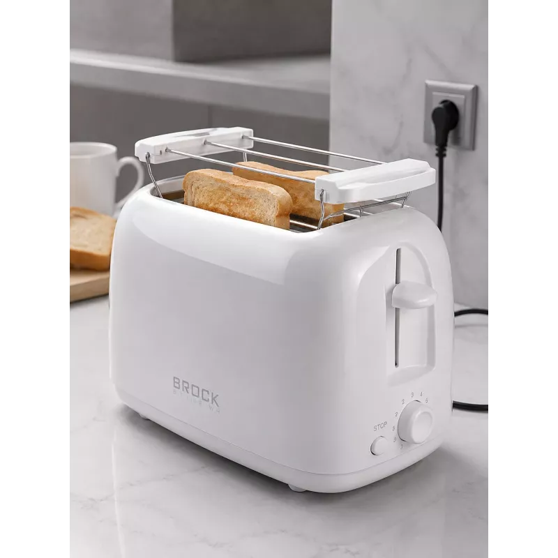 Brock BT 1008 WH 2-viiluline röstija 750W Valge