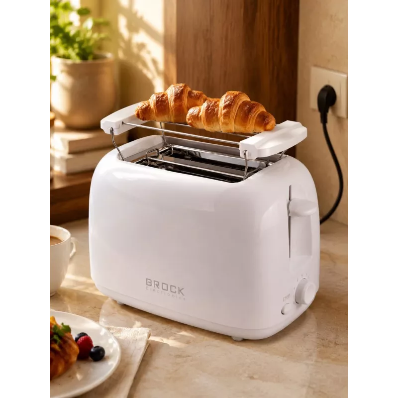 Brock BT 1008 WH 2-viiluline röstija 750W Valge