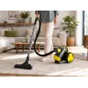 Brock BVC 8056 YT Cyclone kottideta tolmuimeja 800W must/kollane