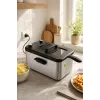 Brock DF 3001 SS fritüür 3,2L 2200W must/teras