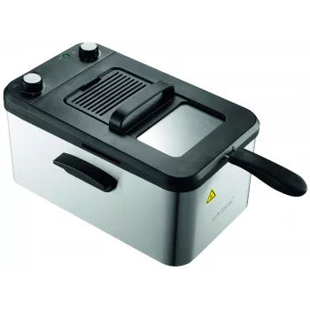 Brock DF 3001 SS fritüür 3,2L 2200W must/teras