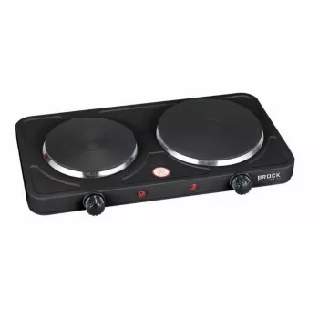 Brock EP 200 BK Elektrikeeder - 1,7 L, 2200 W, kahekordse seinaga jaheda puutepinnaga, must