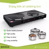 Brock EP 200 BK Elektrikeeder - 1,7 L, 2200 W, kahekordse seinaga jaheda puutepinnaga, must