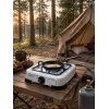 Brock GS 001 W ühe põletiga gaasipliit, 1,5 kW, käsitsi süütamine, emailitud teras, valge