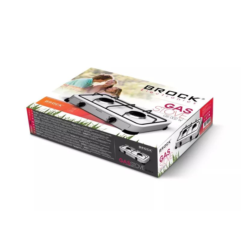 Brock GS 002 W võileivamasin, 750 W, mittenakkuvate kolmnurksete plaatidega, valge