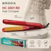 Brock HC 2001 RD keraamiline juuksekrussija 25W punane