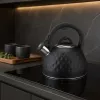Brock MWK 003 BK La Cuisinette elektriline veekeetja 2,5 L 2200 W must/teras