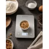 Brock SKS 1009 digitaalne köögikaal LED-ekraaniga, 5 kg mahutavus, 1 g täpsus, karastatud klaasist platvorm, must