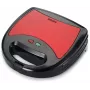Brock SSM 2003 RD 3-in-1 võileivagrill, vahvliküpsetaja ja grill, 750 W, must/punane