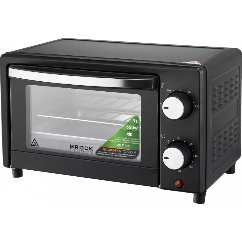 Brock TO 9001 B Toaster Oven 9L 900W Black