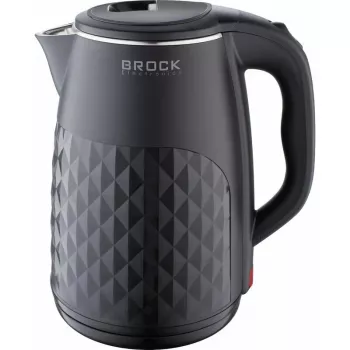 Brock WK 0618 BK elektriline veekeetja kahekordse seinaga 1,8L 1500W, must