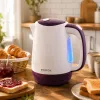 Brock WK 08 PR elektriline veekeetja 1,7L 2000W valge/lilla