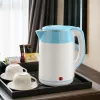 Brock WK 5521 WH elektriline veekeetja 1,8L 1500W valge/sinine 360° alusega