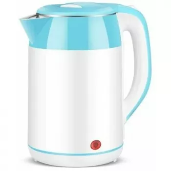 Brock WK 5521 WH elektriline veekeetja 1,8L 1500W valge/sinine 360° alusega