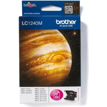 Brother LC-1240M Originaal Magenta Tindikassett – 600 lehekülge, tindiprinter, LC-1240 seeria BROLC1240M