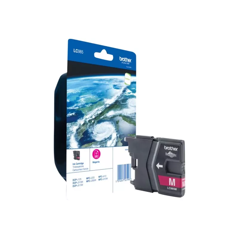 Brother LC985MBP originaalne magenta tindikassett (blisterpakend)