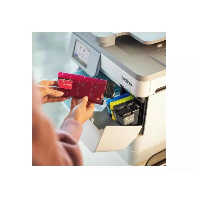 Brother MFC-J5117DW A3 värviline tindiprinter multifunktsionaalne printer printimise, koopia, skaneerimise, faksi, dupleksiga, Wi-Fi, Ethernet, USB, 250-lehelise salve, 50-lehelise ADF-iga, puuteekraaniga, valge