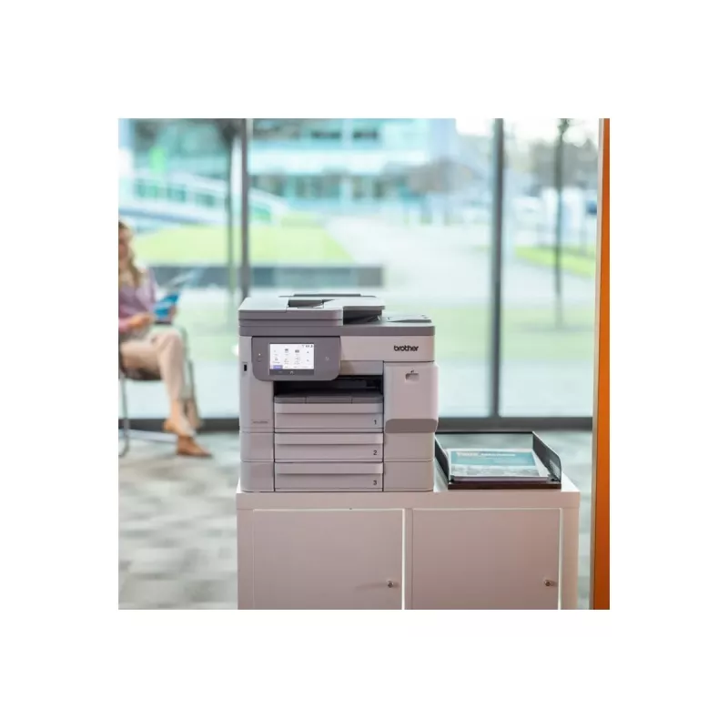 Brother MFC-J5117DW A3 värviline tindiprinter multifunktsionaalne printer printimise, koopia, skaneerimise, faksi, dupleksiga, Wi-Fi, Ethernet, USB, 250-lehelise salve, 50-lehelise ADF-iga, puuteekraaniga, valge