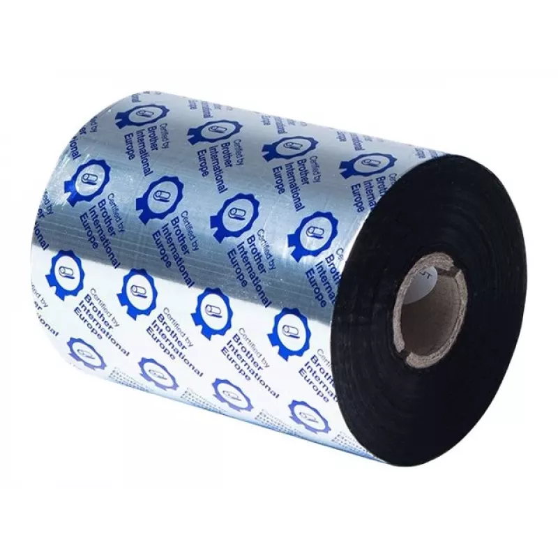 Brother Premium Black 110 mm x 600 m Ribbon (6-pakk)