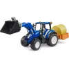 BRUDER New Holland T5.120 traktor koos esilaaduri, laadimiskasti ja kahvlitega 1:16