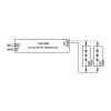 Brumberg 17251000 LED Driver DALI Ristkülikukujuline Valge 80W 230V 24V