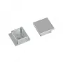 Brumberg 53039260 Otsakorkide komplekt QUALITYFLEX LED-profiilidele, hõbedane, plastik