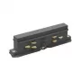 Brumberg 87114080 Elektripistik, 3-pooluseline, push-in, 16A 250V, IP20, must
