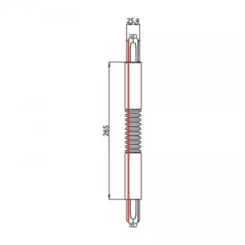 Brumberg 87131080 Paindlik 3-faasiline rööbaskonnektor, must