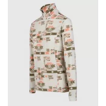 BRUNOTTI naiste Misma mustriga fliisist pullover - XL - Arctic Desert Flower