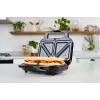 BRV VST098X 3-in-1 võileivamasin, vahvlimasin ja grill, 850 W, DuraCeramic mittekleepuvad plaadid, must/hõbe