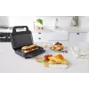 BRV VST098X 3-in-1 võileivamasin, vahvlimasin ja grill, 850 W, DuraCeramic mittekleepuvad plaadid, must/hõbe