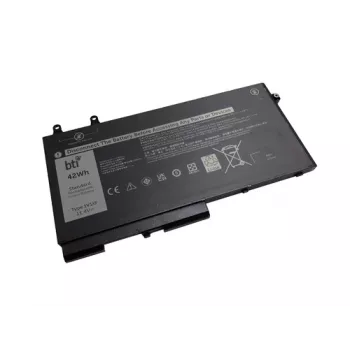 BTI 3-elemendiline aku Dell Latitude 5400 jaoks - 42Wh, 11.4V, Li-Ion, OEM 1V1XF XV8CJ 27W58 7VTMN