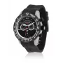 BULTACO MAN H1PA48C-SB2 48mm Kvarts Analoogkell Must Silikoon
