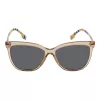 BURBERRY BE4308-385687 Naiste kassisilma päikeseprillid Havana 56/16/140 mm