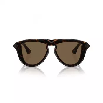 Burberry BE4427-300273 Meeste päikeseprillid, tume Havana pruun, ruudukujuline atsetaat, 56-18-145