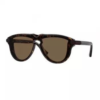 Burberry BE4427-300273 Meeste päikeseprillid, tume Havana pruun, ruudukujuline atsetaat, 56-18-145
