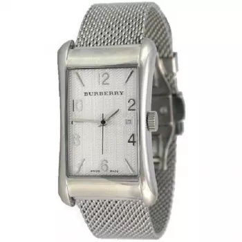 Burberry BU3005 Naiste Šveitsi kvartskell 26mm hõbedane roostevaba teras
