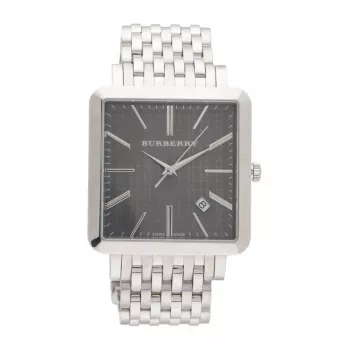 Burberry meeste BU1711 kvarts-analoog roostevabast terasest käekell 38mm