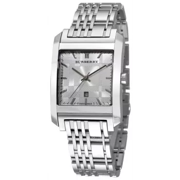 Burberry meeste käekell BU1567 33mm roostevaba teras hõbedane sihverplaat
