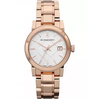 Burberry naiste käekell BU9104 26mm Šveitsi kvarts roostevaba teras hõbe