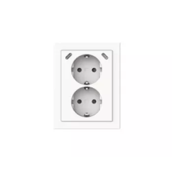 BUSCH-JAEGER 2TKA00006023 Safety+ USB-C topeltpistikupesa, Alpi valge