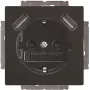 BUSCH-JAEGER BJ 20 EUCB2USB-81 SCHUKO pistikupesa 2 USB portiga, Alpine White 2CKA002011A6267