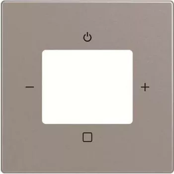 Busch-Jaeger keskplaat 8252-866-101 TAE ühenduskarbikule, stuudio valge, läikiv 2CKA008200A0263