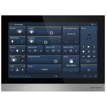 Busch-Jaeger IP touch 10 LAN/WLAN H8237-4B-03 nutikodu juhtpaneel, 10,1-tolline puuteekraan, must 2TMA130050B0058