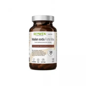 BWN BIOWEN naatriumbutüraat 580 mg – toidulisand inimestele – 100 kapslit